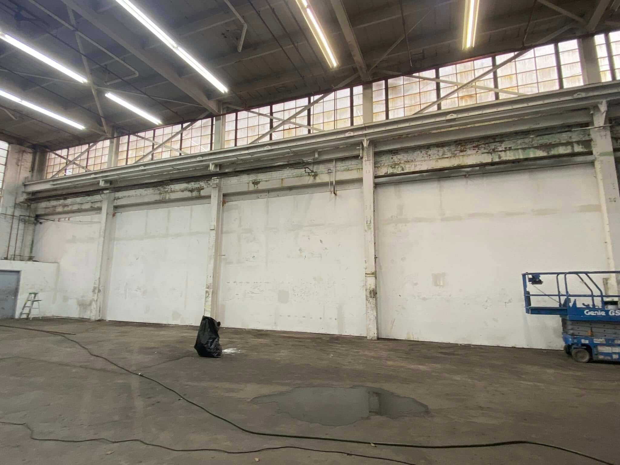 Randolph Athletic Club before paint.